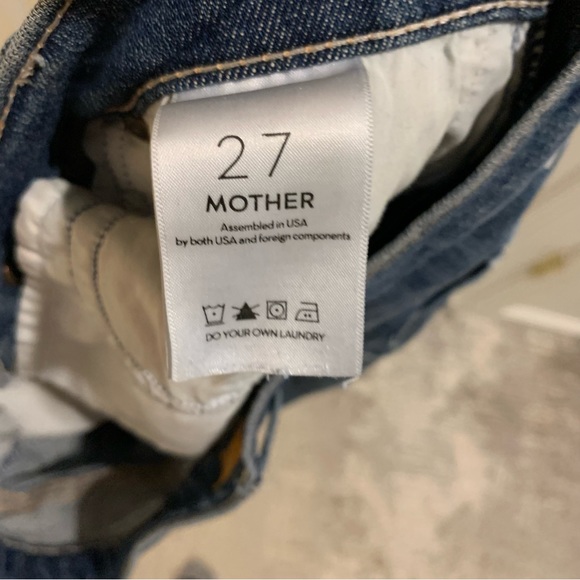 MOTHER Denim The Vamp Fray Crazy Like A Fox Distressed Jeans - Picture 8 of 12